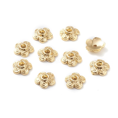 Alloy Bead Caps PALLOY-A067-01G-1