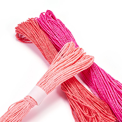 3 Bundles 3 Colors Paper Cords String OCOR-TA0002-15A-1