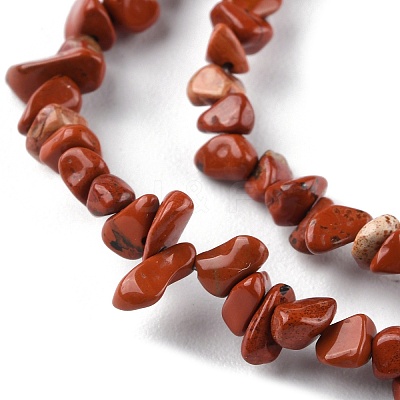 Natural Red Jasper Beads Strands G-G0003-B09-1