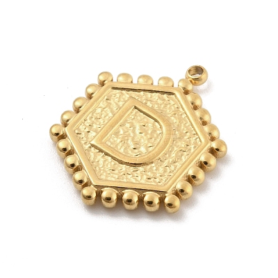 201 Stainless Steel Pendants STAS-R227-01E-G-1