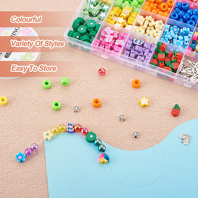 DIY Fruit Bracelet Making Kit DIY-TA0008-96-1