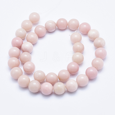Natural Pink Opal Beads Strands G-E444-28-6mm-1