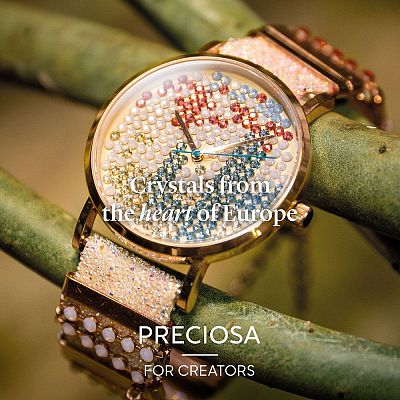 Preciosa® MAXIMA Crystal No Hotfix Flatback Stones Y-PRC-NSS16-90300-1