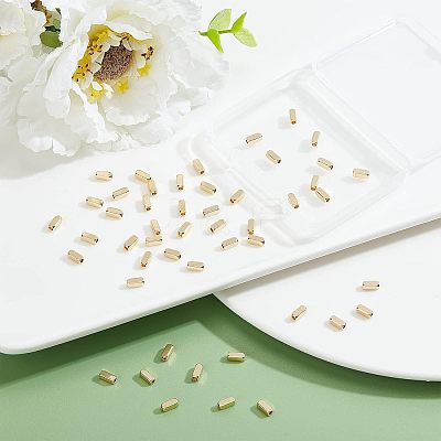 50Pcs Rack Plating Brass Beads KK-FH0003-84-1