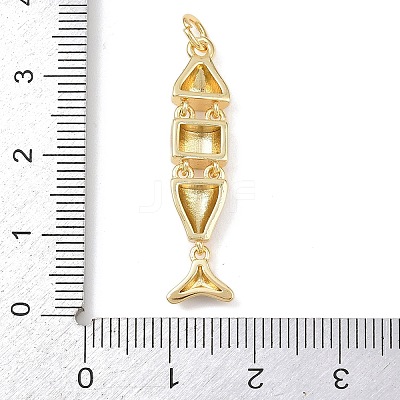 Brass Enamel Pendants KK-P339-24G-02-1