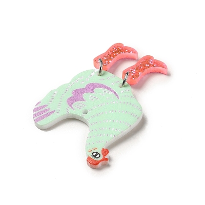 Printed Acrylic Pendants MACR-K330-17B-1