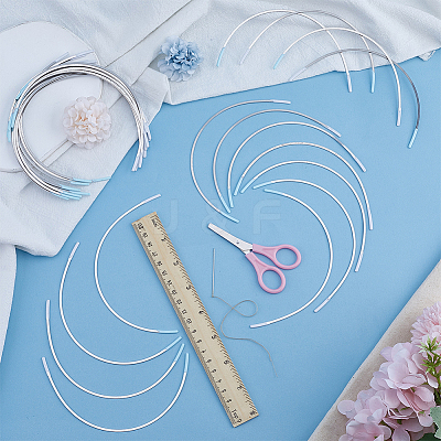 201 Stainless Steel Bra Underwire FIND-WH0421-34A-1
