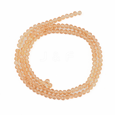 Glass Beads Strands EGLA-A034-T1mm-D23-1