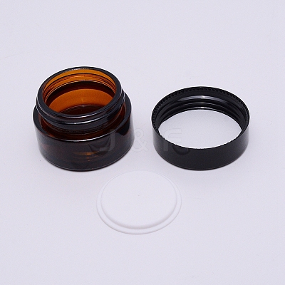 Glass Cosmetics Cream Jar LS-MRMJ-WH0062-66B-1