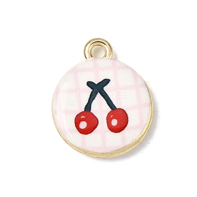 Printed Alloy Pendants ENAM-F160-03B-G-1