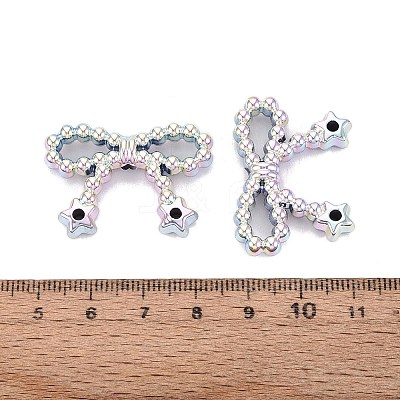 UV Plating Opaque Acrylic Beads OACR-Q198-04-1-1
