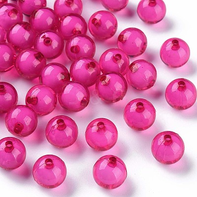 Transparent Acrylic Beads TACR-S152-16A-706-1