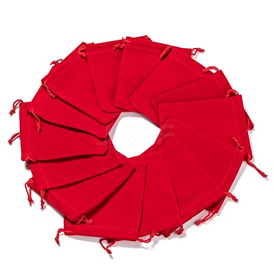 Rectangle Velvet Pouches TP-R002-10x12-04-1