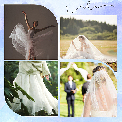 Polyester Mesh Fabric DIY-WH20009-40I-1