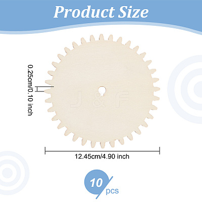 Unfinished Wood Slices WOOD-WH0024-139A-1