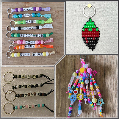 DIY Keychain Making Kits DIY-SC0031-88-1