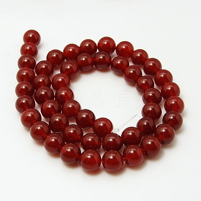 Natural Carnelian Beads Strands X-G-G338-6mm-02-1