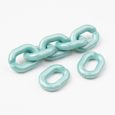 Opaque Acrylic Linking Rings OACR-S038-004A-A01-1
