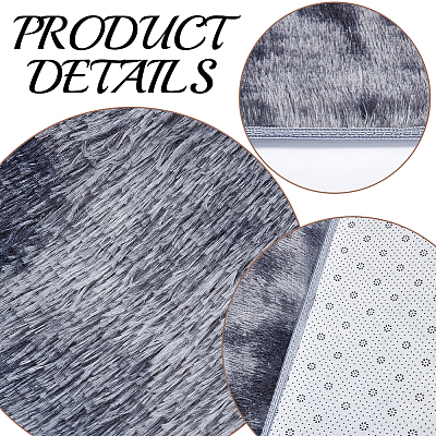 Polyester Fiber Rugs DIY-WH20007-837B-1