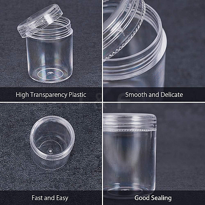 Column Plastic Bead Containers CON-BC0003-03-1