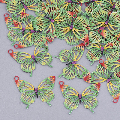Printed Brass Pendants LS-KKC-R002-02D-1