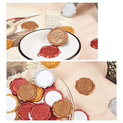 Adhesive Wax Seal Stickers DIY-WH0201-07C-1