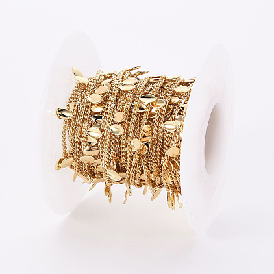 Handmade Brass Curb Chains CHC-S012-109-1