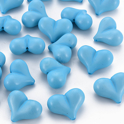 Opaque Acrylic Beads X-MACR-S373-70-A04-1