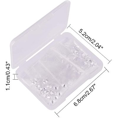 Cubic Zirconia Cabochons ZIRC-PH0002-07-1