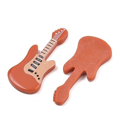 Musical Instrument Theme Resin Guitar Miniature Ornaments RE-CBA17C4-20B-1
