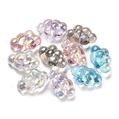 Transparent Acrylic Beads MACR-K353-36-1