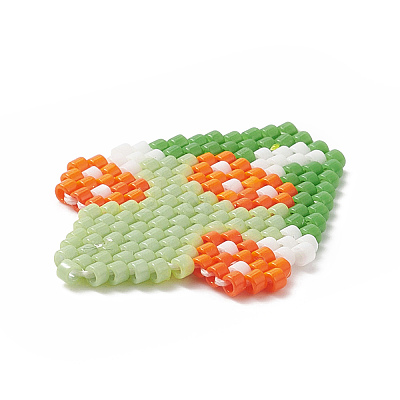 Handmade Loom Pattern MIYUKI Seed Beads PALLOY-MZ00061-1