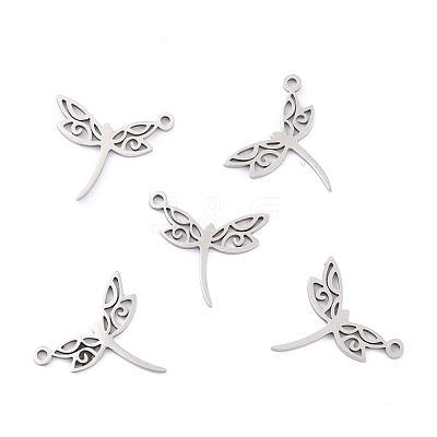 Non-Tarnish 201 Stainless Steel Pendants STAS-K003-01P-1