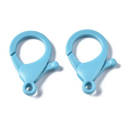 Plastic Lobster Claw Clasps X-KY-ZX002-13-B-1