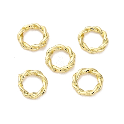 Brass Linking Rings KK-U042-01G-01-1