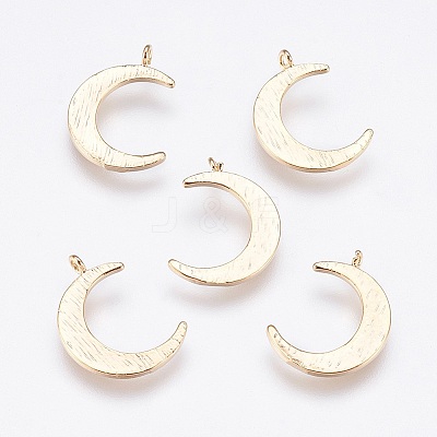 Brass Pendants X-KK-T016-48G-1