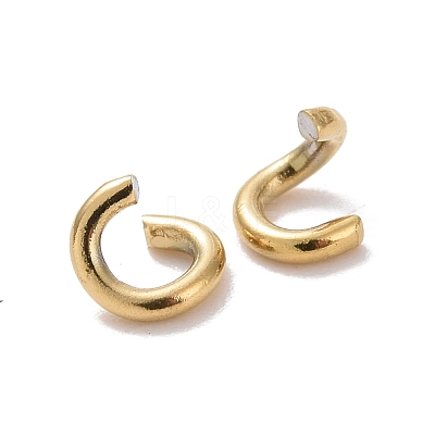 Ion Plating(IP) 304 Stainless Steel Open Jump Rings STAS-M235-I-01-1