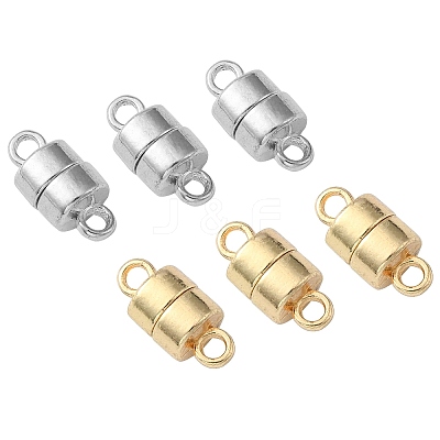 20 Sets 2 Colors Alloy Magnetic Clasps PALLOY-CJ0002-43-1