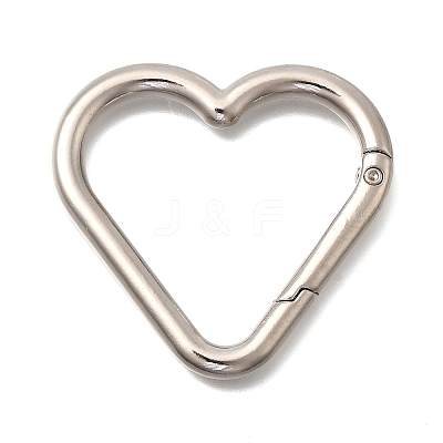 Zinc Alloy Spring Gate Rings FIND-H050-02A-P-1