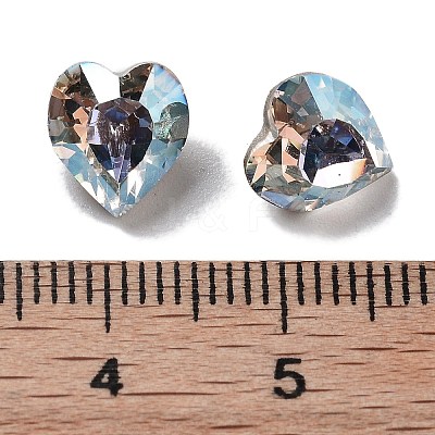 K9 Glass Rhinestone Cabochons GLAA-H034-02B-001TR-1