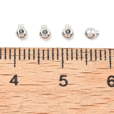 SHEGRACE Brass Crimp Beads XGRPCH339-188P-1