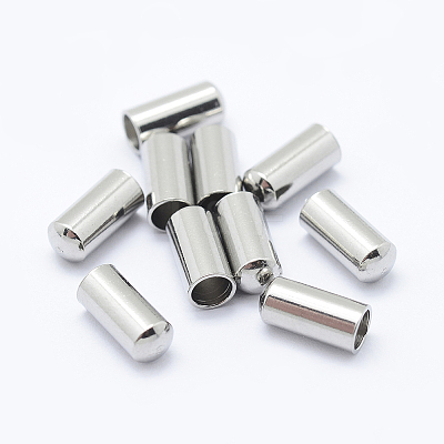 Tarnish Resistant 304 Stainless Steel Cord Ends STAS-I097-072C-1