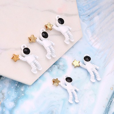 Baking Paint Alloy Pendants X-PALLOY-R136-05-1