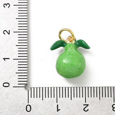 Brass Enamel Pendants KK-H523-01E-G01-1
