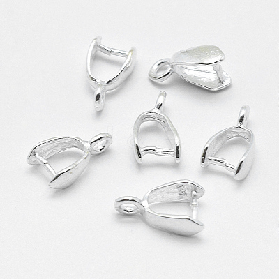 925 Sterling Silver Pendant Bails STER-E050-01S-1