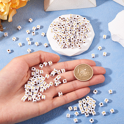 Opaque Acrylic Beads MACR-TAG0001-07X-1