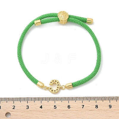 Adjustable Nylon Cord Bracelets BJEW-C096-01G-03-1