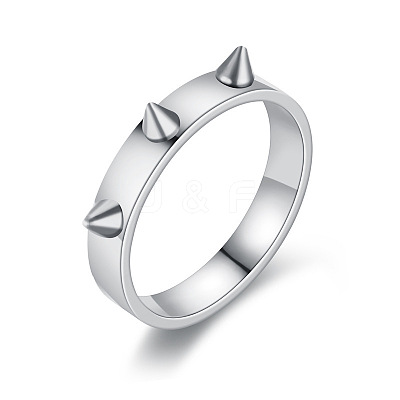 201 Stainless Steel Finger Rings FS-WG9177F-05-1