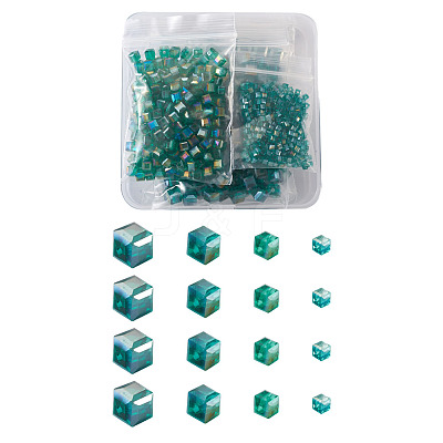 Electroplate Glass Beads Strands EGLA-TA0001-03B-1