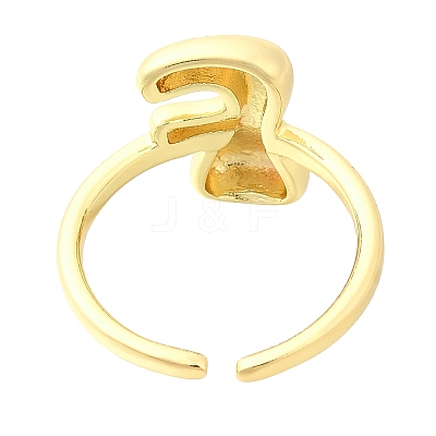 Rack Plating Brass Open Cuff Rings RJEW-S394-01G-F-1
